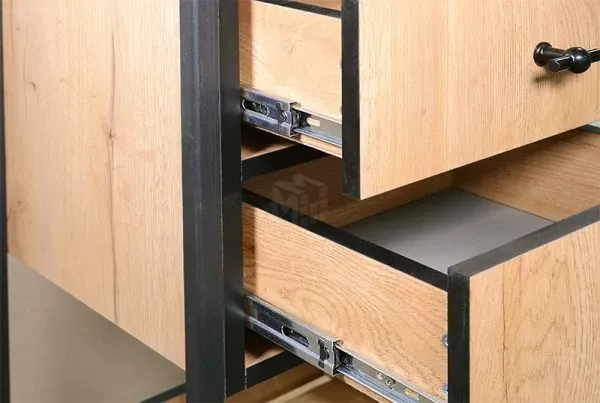 Стеллаж Берген 3 Дуб Крафт Золотой