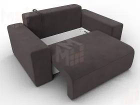 Кресло Лига-036 НПБ ( SEVEN 727 коричневый )