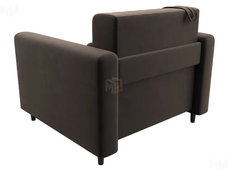 Кресло Лига-070 ( SEVEN 727 коричневый )