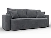 Диван прямой Лига-118 НПБ ( BRUT 16 темно-серый )