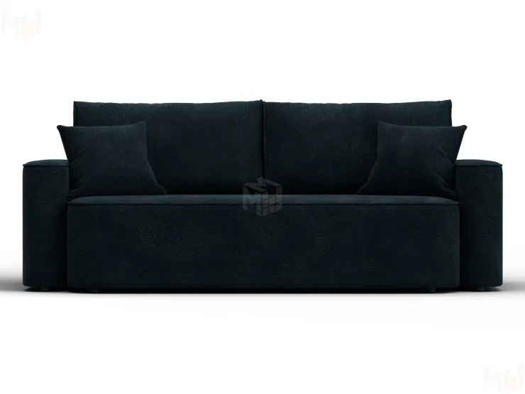 Диван прямой Лига-118 НПБ ( LAIM 21 графит )