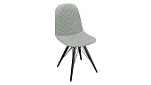 Стул Шерри К3 Черный муар, Велюр Confetti  Silver