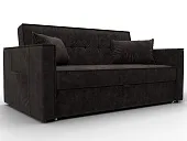 Диван прямой Лига-104 (140) ( BRUT 17 коричневый )