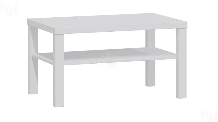S00128 Энкель 82 журнальный cтол 82x50x45, белый