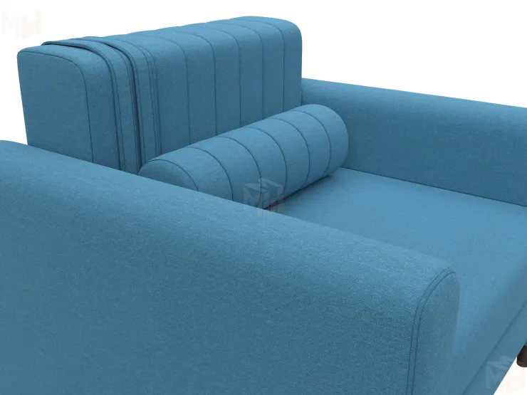 Кресло Лига-070 ( Амур 10 голубой )