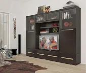 Гостиная Эколь-02 (шоколад/венге)