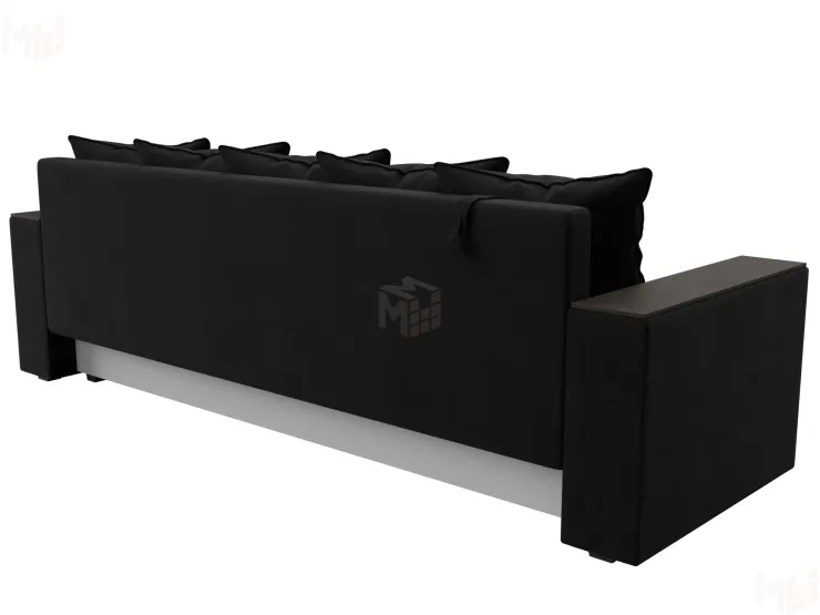 Диван прямой Дубай Лайт ( Черный )