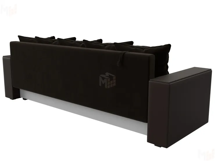 Диван прямой Дубай Лайт ( Коричневый )