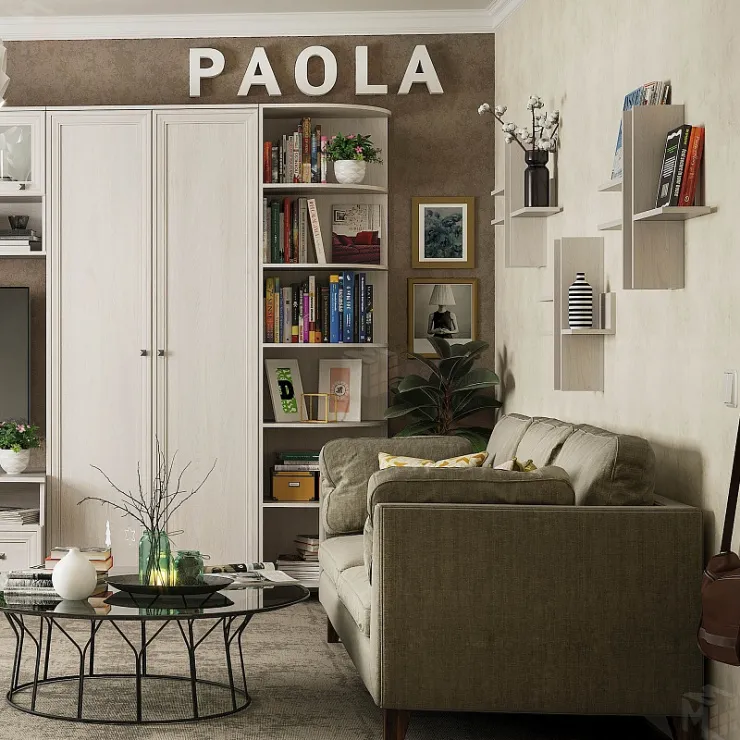 Шкаф для одежды PAOLA 11
