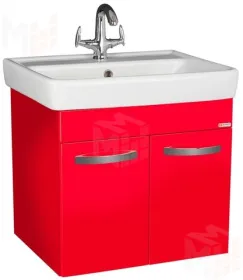 Тумба подвесная под умывальник Домино "Дрея Q 60 Стайл" без ящика Тумба подвесная под умывальник Домино "Дрея Q 60 Стайл" без ящика