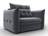 Кресло Лига-100 НПБ ( SEVEN 17 серый )