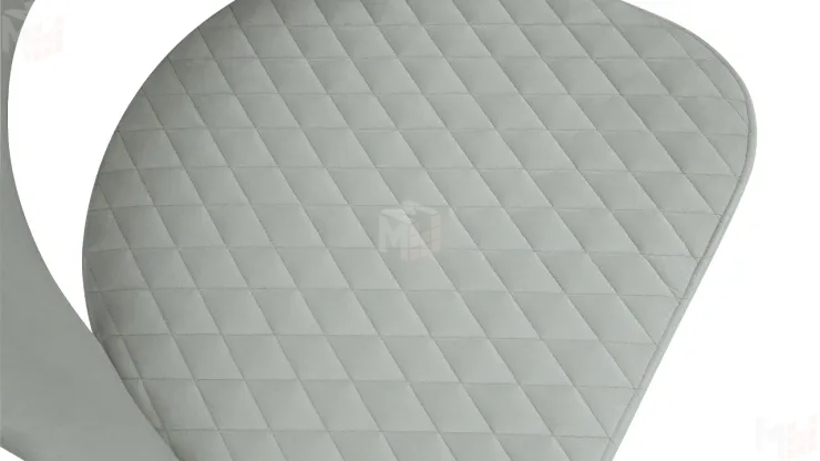 Стул Гэтсби К2 Черный муар, Велюр Confetti Silver