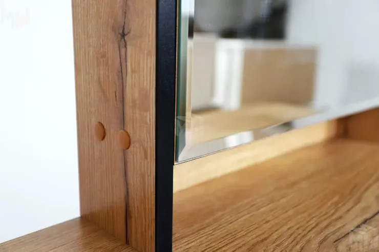 Трюмо Лофт 10 Дуб Крафт Золотой