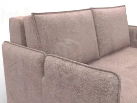 Диван прямой Лига-117 ( TOWER 05 бежевый )