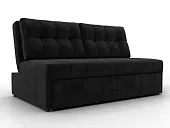 Диван прямой Лига-107 (140) ( SEVEN 35 черный )