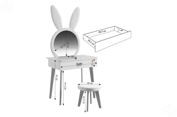 Набор детский Зайка