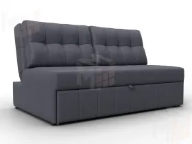 Диван прямой Лига-107 (140) ( GRIFON 15 серый )