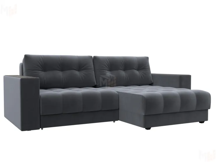 Диван угловой с декором Лига-049 НПБ