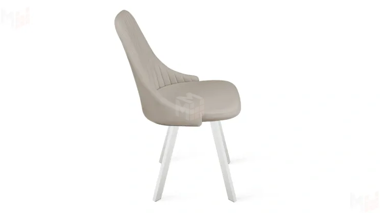 Стул Франк (паук) исп. 2 - ДП2-30 Белый матовый/Catania Ivory (бежевый)