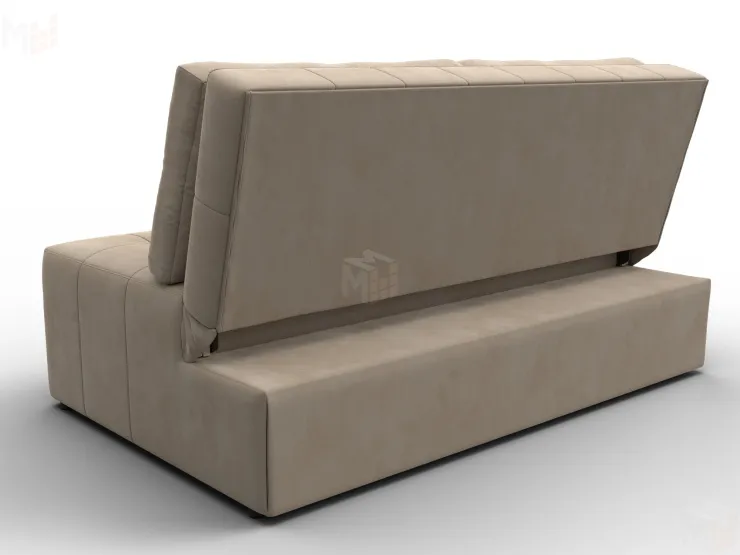 Диван прямой Лига-107 (140) ( SEVEN 729 бежевый )