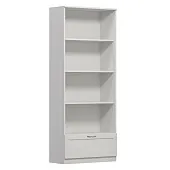 Стеллаж Сириус 78*190 см 1 ящик (белый)