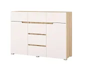 Комод Анталия 1200 (сонома/белый)