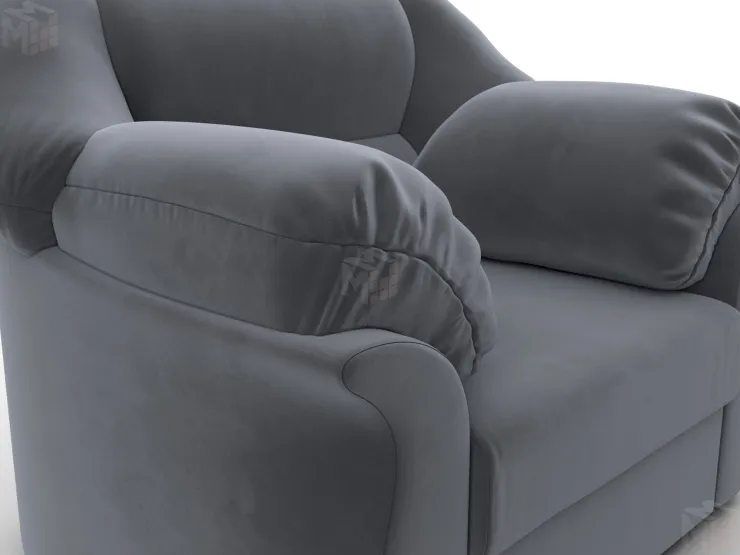 Кресло Карнелла ( SEVEN 17 серый )