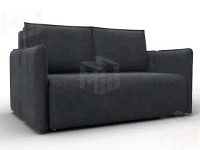 Диван прямой Лига-117 ( LAIM 26 темно-серый )