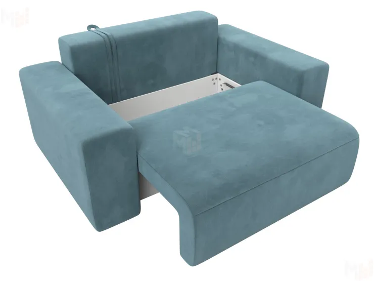 Кресло Лига-036 НПБ ( SEVEN 113 бирюзовый )