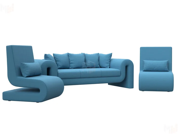 Набор Волна-1 (диван, 2 кресла)