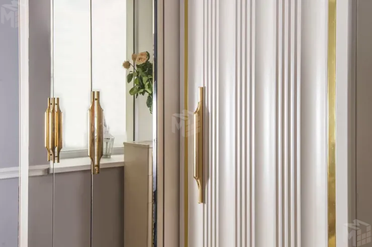 Шкаф Замира 5-дверный бежевый