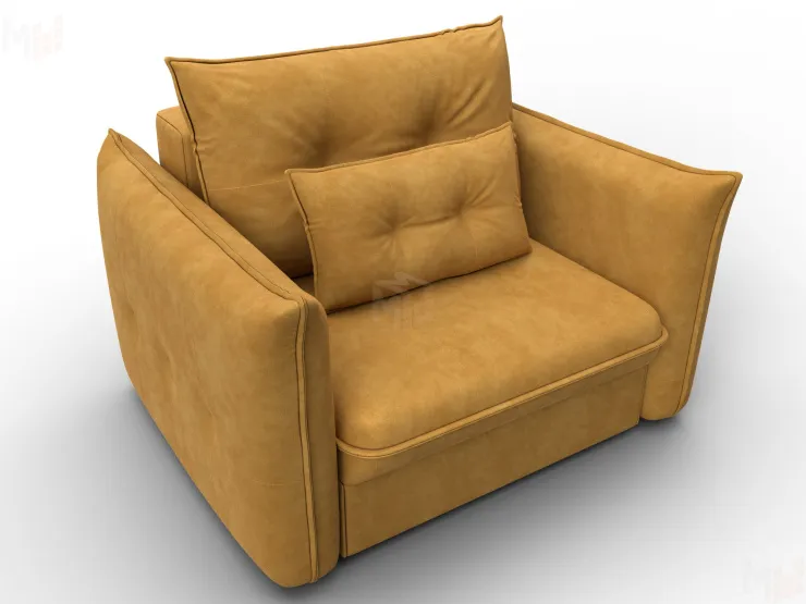 Кресло Лига-100 НПБ ( BRUT 10 желтый )