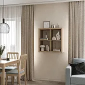 S00647 Фора 4 стеллаж 76х76х38, дуб беленый