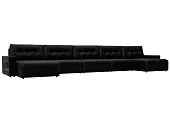 Диван П-образный с полками Лига-053 НПБ МегаЛонг