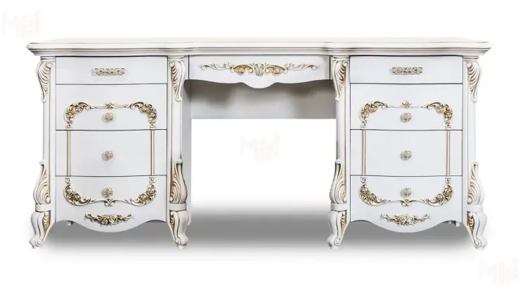 Туалетный столик Анна Мария белый матовый