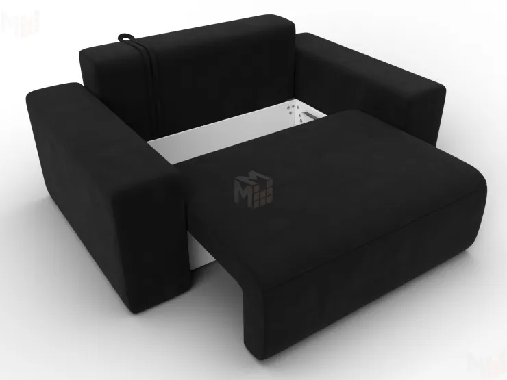 Кресло Лига-036 НПБ ( Черный )