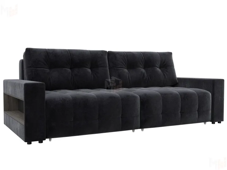 Диван прямой с полками Лига-053 НПБ