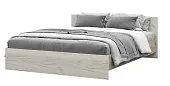 Кровать Басса КР-558 1600 дуб крафт серый - дуб крафт белый Кровать Басса КР-558 1600 дуб крафт серый - дуб крафт белый