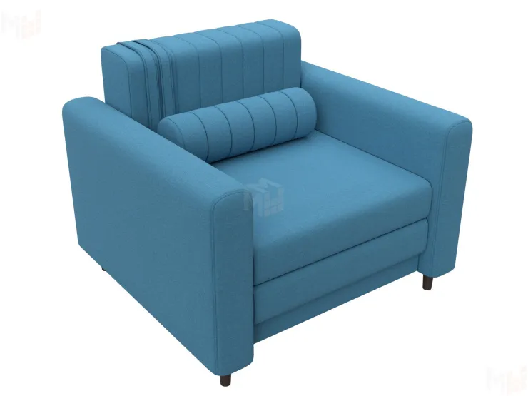 Кресло Лига-070 ( Амур 10 голубой )