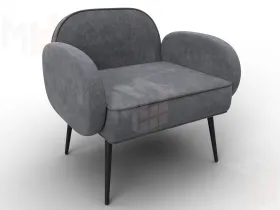 Кресло Лига-086 ( BRUT 16 темно-серый )