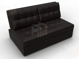 Диван прямой Лига-107 (140) ( GRIFON 12 коричневый )