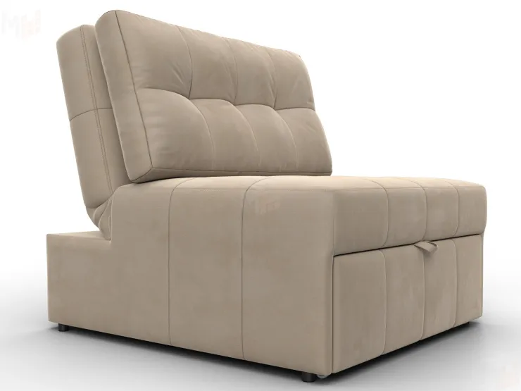 Кресло-кровать Лига-107 (80) ( SEVEN 729 бежевый )