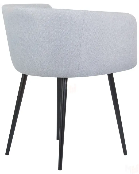 Стул обеденный DOBRIN ALINA (серо-голубая ткань (LAR-106D-23))