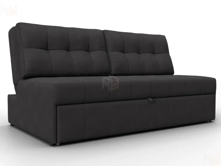 Диван прямой Лига-107 (160) ( JOLY 08 коричневый )