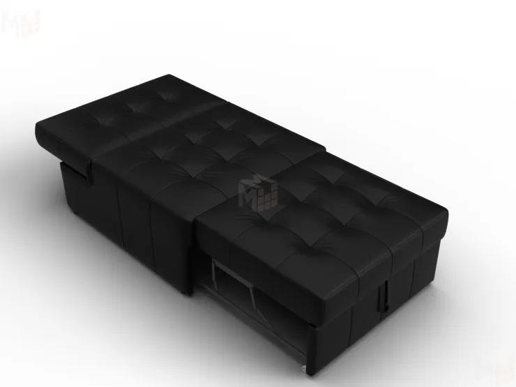 Кресло-кровать Лига-107 (80) ( GRIFON 18 черный )