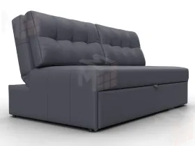 Диван прямой Лига-107 (160) ( GRIFON 15 серый )