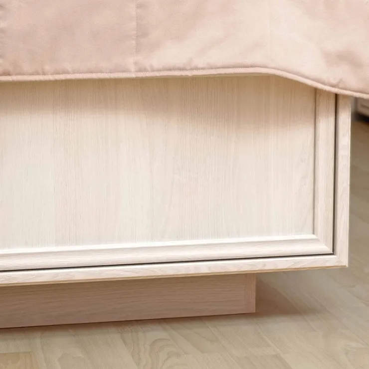 Кровать с подъемным механизмом  PAOLA 306 Люкс (1800) Ясень светлый патина