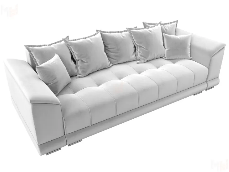 Диван прямой НордСтар НПБ ( TOWER 01 молочный )