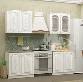 Кухня Лиза-2 (1,6) белый глянец Кухня Лиза-2 (1,6) белый глянец