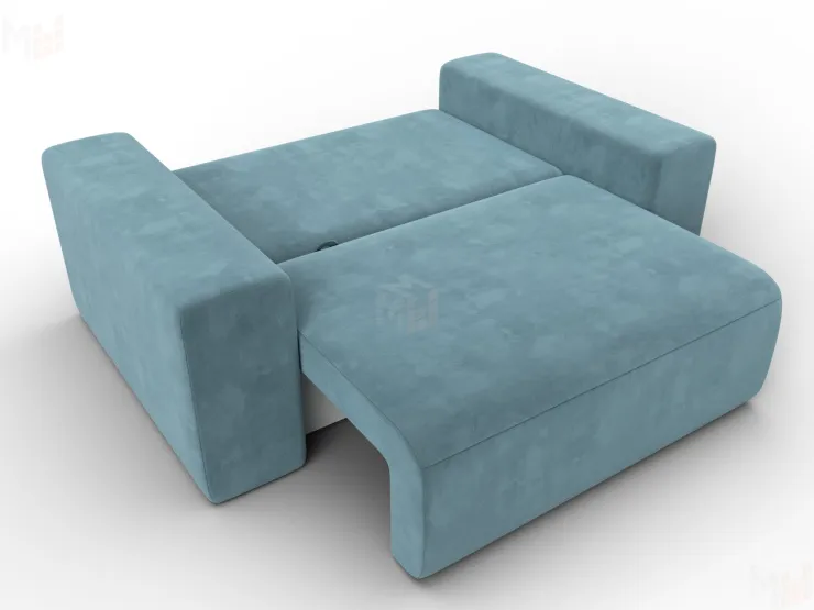 Кресло Лига-036 НПБ ( SEVEN 113 бирюзовый )